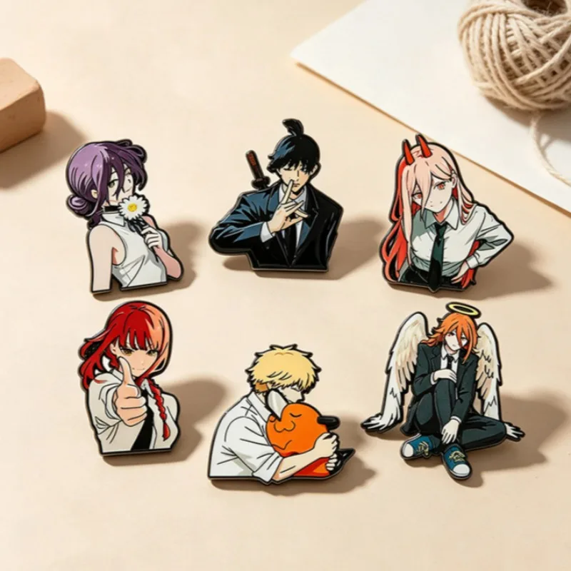 Tuxedo Lapel Pin - Chainsaw Man Reze Arc Emaye Rozet