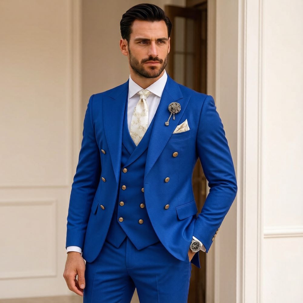 Erkek Fildişi Düğün Takımı Sli - Men Formal Wear Modern incelemesi ve fiyatı