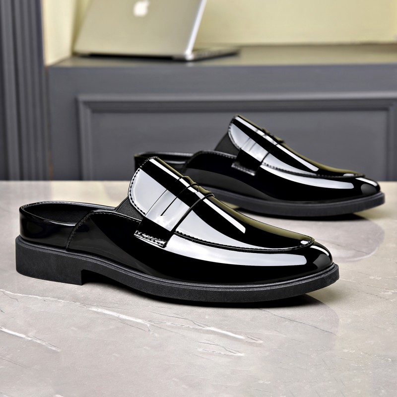 Erkek Siyah, Parlak Deri, Püsk - Formal Men Daily Wear Footwear incelemesi ve fiyatı