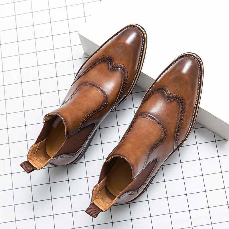 İngiliz tarzı erkek moda chels - Men Formal Wear With Boots incelemesi ve fiyatı