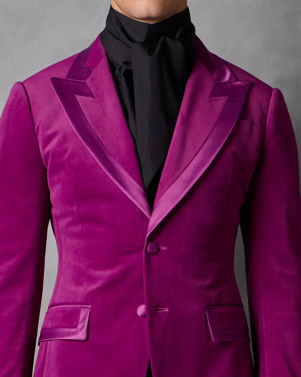 Şık Erkek Düğün Smokini Kadife - Men Formal Wear Modern incelemesi ve fiyatı