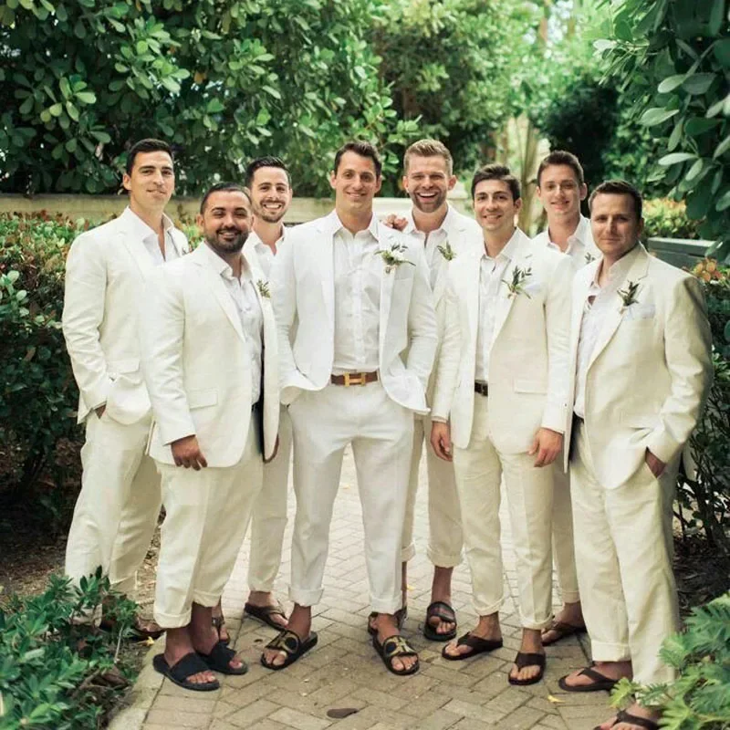 Keten Düğün Smokin Erkekler Iç - Men Formal Wear Modern incelemesi ve fiyatı