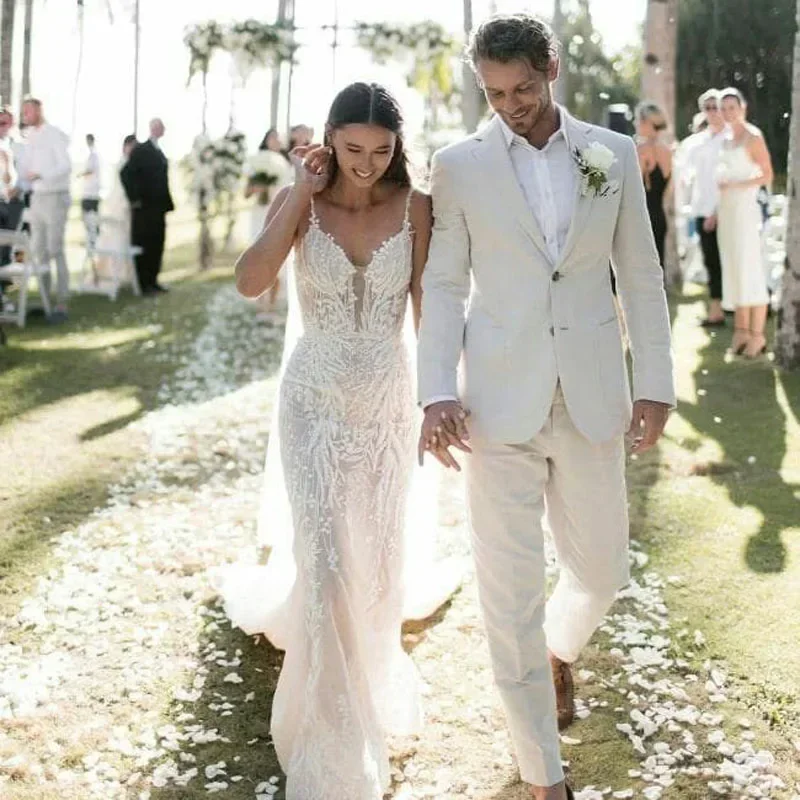 Keten Düğün Smokin Erkekler Iç - Men Formal Wear Modern incelemesi ve fiyatı