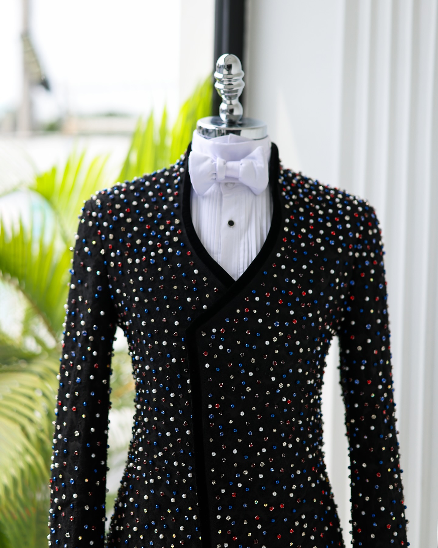 Renkli Kristal Detaylı Erkek T - Men Formal Wear Modern incelemesi ve fiyatı